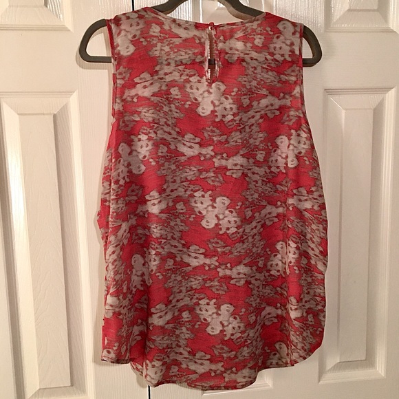 JUICY COUTURE Embellished Sleeveless Georgette Top—SIZE XL - Picture 6 of 11